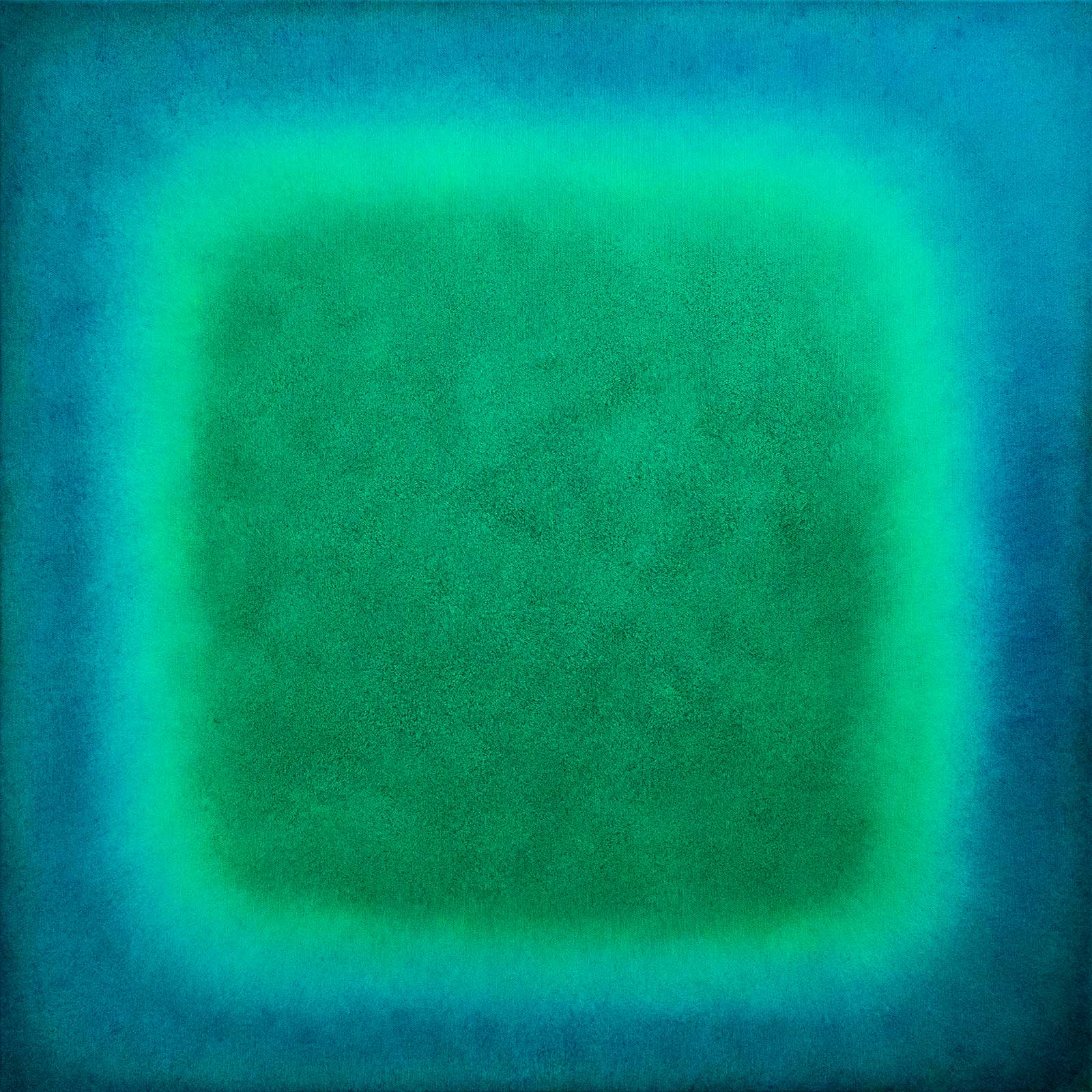 smaragd turqouise | Öl auf Leinwand | 2020 | 80 x 80 cm