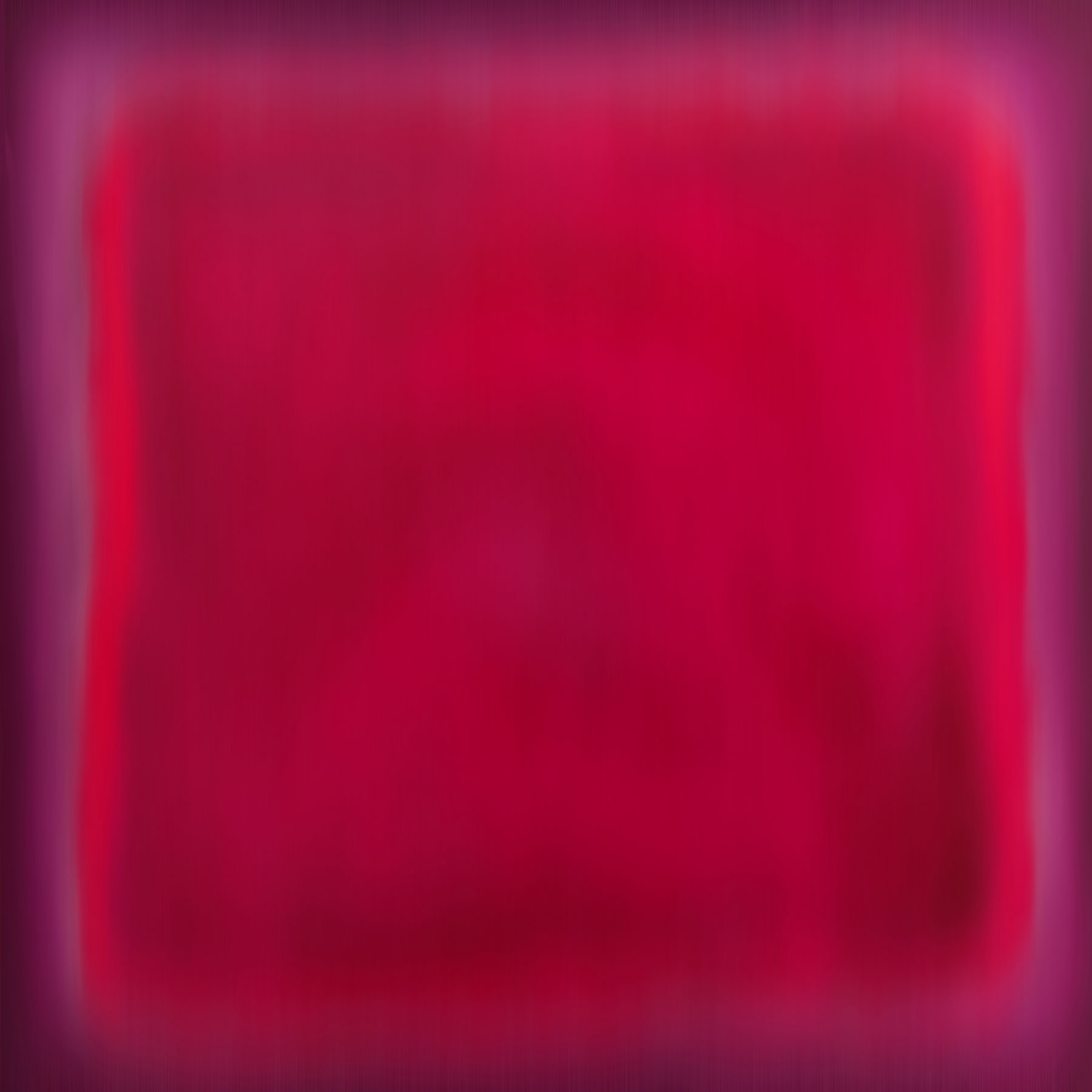 colors-edeln-april-rot-2008-blurry | 2022 | 100x100x4cm | inkprint on canvas